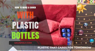 Eco-Friendly DIY: Crafting a Comfortable Couch from Plastic Bottles