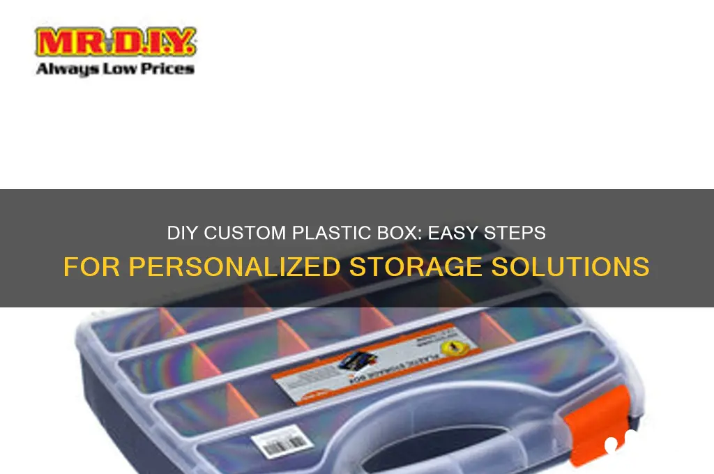 how to make a custom plastic box