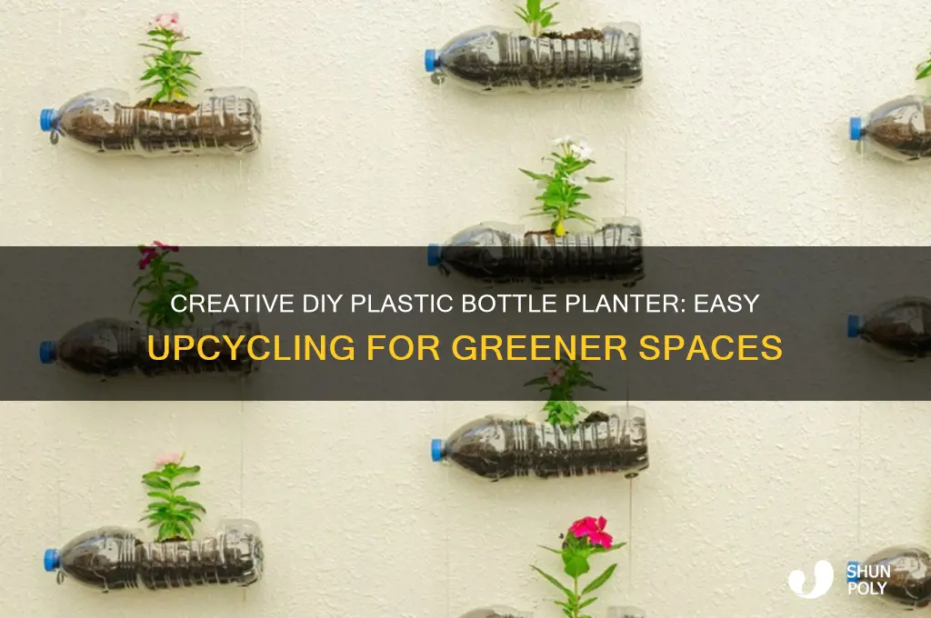 how to make a diy plastic bottle planter