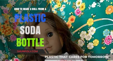 Creative Crafting: Transforming Plastic Soda Bottles into Adorable Dolls