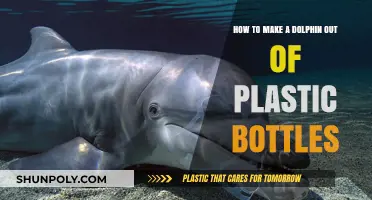 Creative Recycling: Crafting a Dolphin from Plastic Bottles Step-by-Step