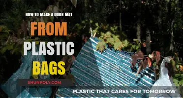 Eco-Friendly Crafting: Create a Durable Door Mat Using Plastic Bags