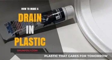 Easy DIY Guide: Creating a Functional Drain in Plastic Materials