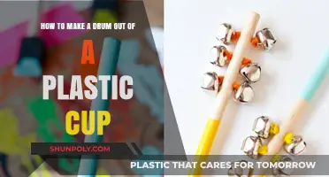 DIY Plastic Cup Drum: Easy Crafting Guide for Beginners