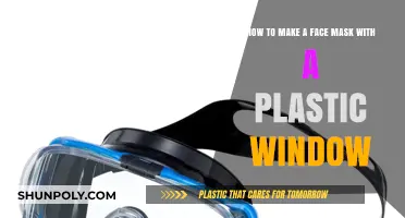 Crafting a Clear View: DIY Face Mask with Plastic Window