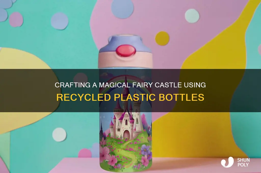how to make a fairy castle from plastic bottles