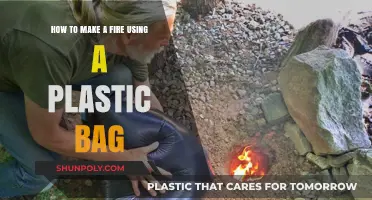 Survive Outdoors: Master Fire-Starting with a Plastic Bag Trick