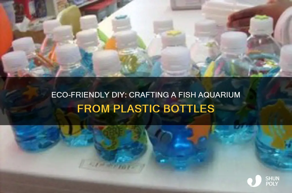 how to make a fish aquarium with plastic bottle