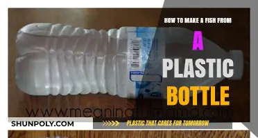 Creative Recycling: Crafting a Fish from a Plastic Bottle
