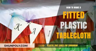 DIY Guide: Creating a Perfectly Fitted Plastic Tablecloth for Any Table
