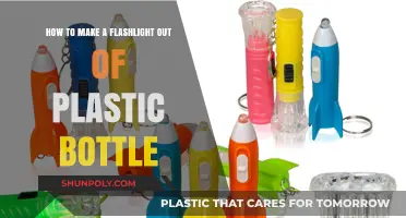 DIY Eco-Friendly Flashlight: Crafting Light from a Plastic Bottle