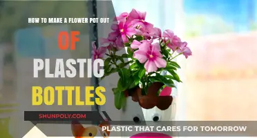 Eco-Friendly Gardening: Crafting Flower Pots from Plastic Bottles
