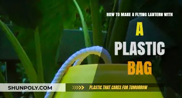 DIY Sky Lantern: Crafting a Flying Lantern with a Plastic Bag
