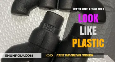 Transforming Foam Molds: Techniques to Achieve a Realistic Plastic Finish