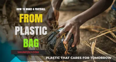 DIY Football Craft: Create a Ball Using Recycled Plastic Bags