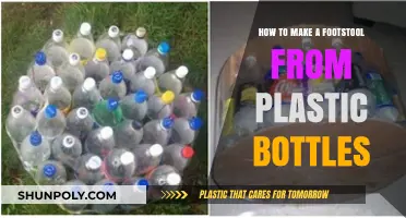 Eco-Friendly DIY: Crafting a Footstool from Recycled Plastic Bottles