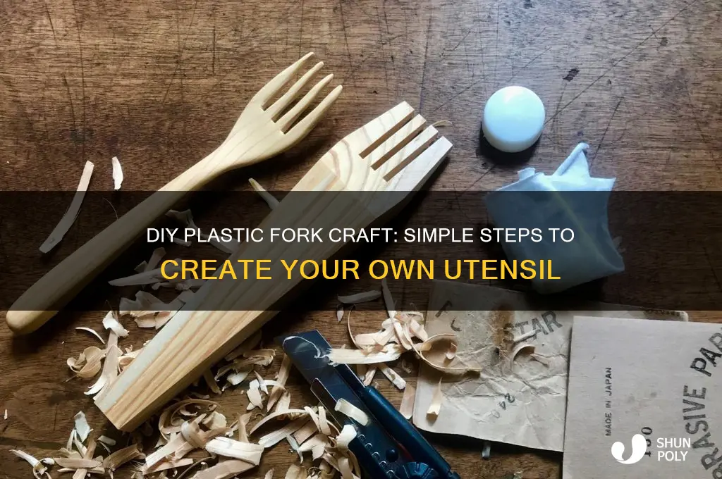 how to make a fork out of plastic