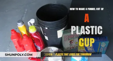 DIY Funnel Hack: Crafting a Simple Funnel from a Plastic Cup