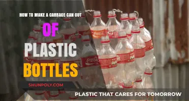 Eco-Friendly DIY: Crafting a Garbage Can from Plastic Bottles