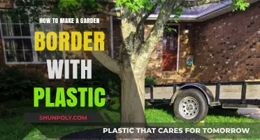 Creative DIY Garden Borders: Using Plastic for Easy Landscaping