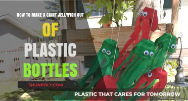 Crafting a Giant Jellyfish: Upcycling Plastic Bottles into Ocean Art