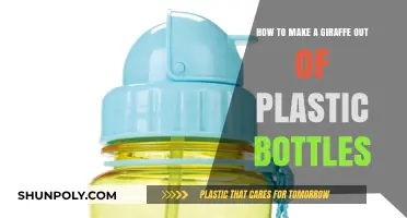 Crafting a Giraffe: Creative Recycling with Plastic Bottles