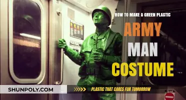 Crafting a DIY Green Plastic Army Man Halloween Costume