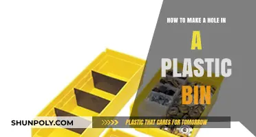 Easy DIY Guide: Drilling Holes in Plastic Bins for Projects