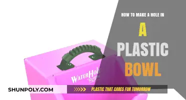 Easy DIY Guide: Creating a Hole in a Plastic Bowl
