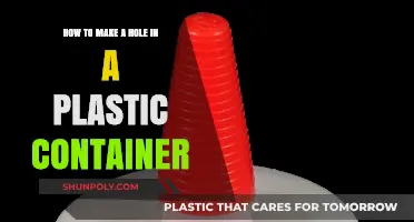 Easy DIY Guide: Creating Holes in Plastic Containers Effortlessly