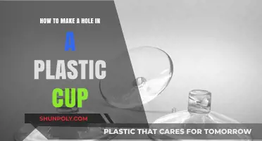 Easy DIY Guide: Creating a Perfect Hole in Plastic Cups