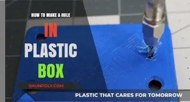 Easy DIY Guide: Drilling Perfect Holes in Plastic Boxes