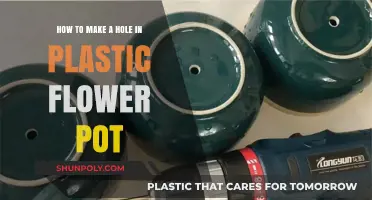 Easy DIY Guide: Drilling Holes in Plastic Flower Pots