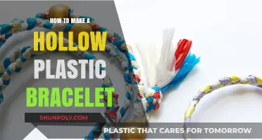 Crafting Hollow Plastic Bracelets: A Step-by-Step DIY Guide