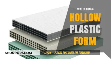 Crafting Hollow Plastic Forms: A Step-by-Step DIY Guide