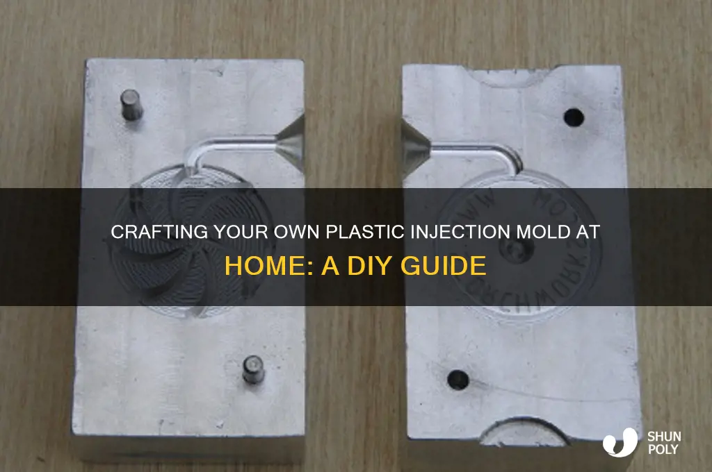 how to make a homemade plastic injection mold