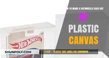 DIY Hotwheels Display Case: Crafting with Plastic Canvas