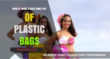 Crafting Eco-Friendly Hula Skirts with Recycled Plastic Bags