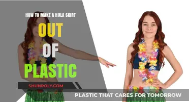 Crafting a Vibrant Plastic Hula Skirt: Easy DIY Tutorial