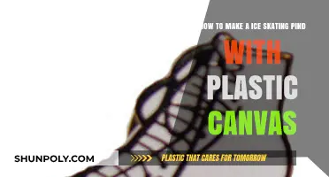 Crafting a Durable Ice Skating Pin with Plastic Canvas
