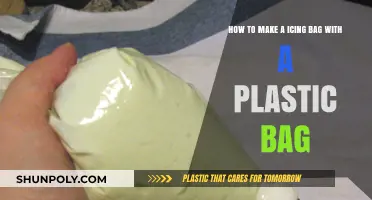 DIY Icing Bag: Simple Hack Using a Plastic Bag for Decorating