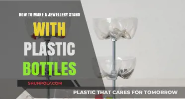 Creative DIY: Crafting a Jewellery Stand from Plastic Bottles