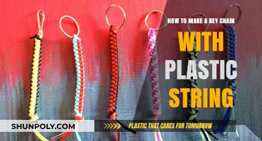 Crafting a Durable Keychain: Easy DIY with Plastic String