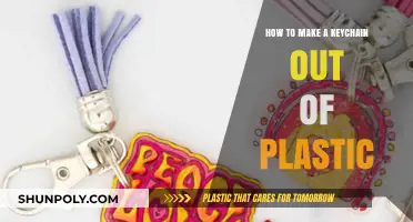 DIY Plastic Keychain: Easy Crafting Guide for Creative Key Holders