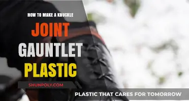 Crafting a Knuckle Joint Gauntlet: DIY Plastic Armor Guide