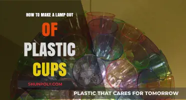 Creative DIY: Crafting a Unique Lamp from Plastic Cups