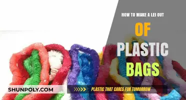 Eco-Friendly Crafting: Create a Vibrant Plastic Bag Lei Easily