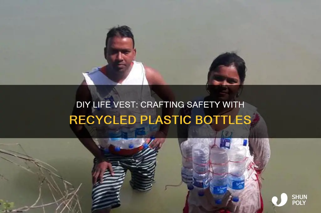 how to make a life vest out of plastic bottles