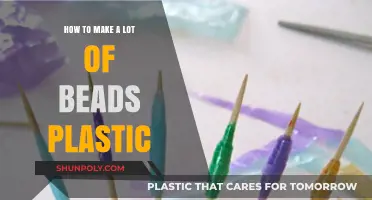 Crafting Vibrant Plastic Beads: A Step-by-Step DIY Guide