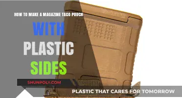 Crafting a Magazine Taco Pouch: DIY Plastic-Sided Holder Guide